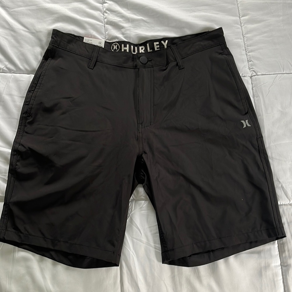 Hurley Black Men's Hybrid Shorts